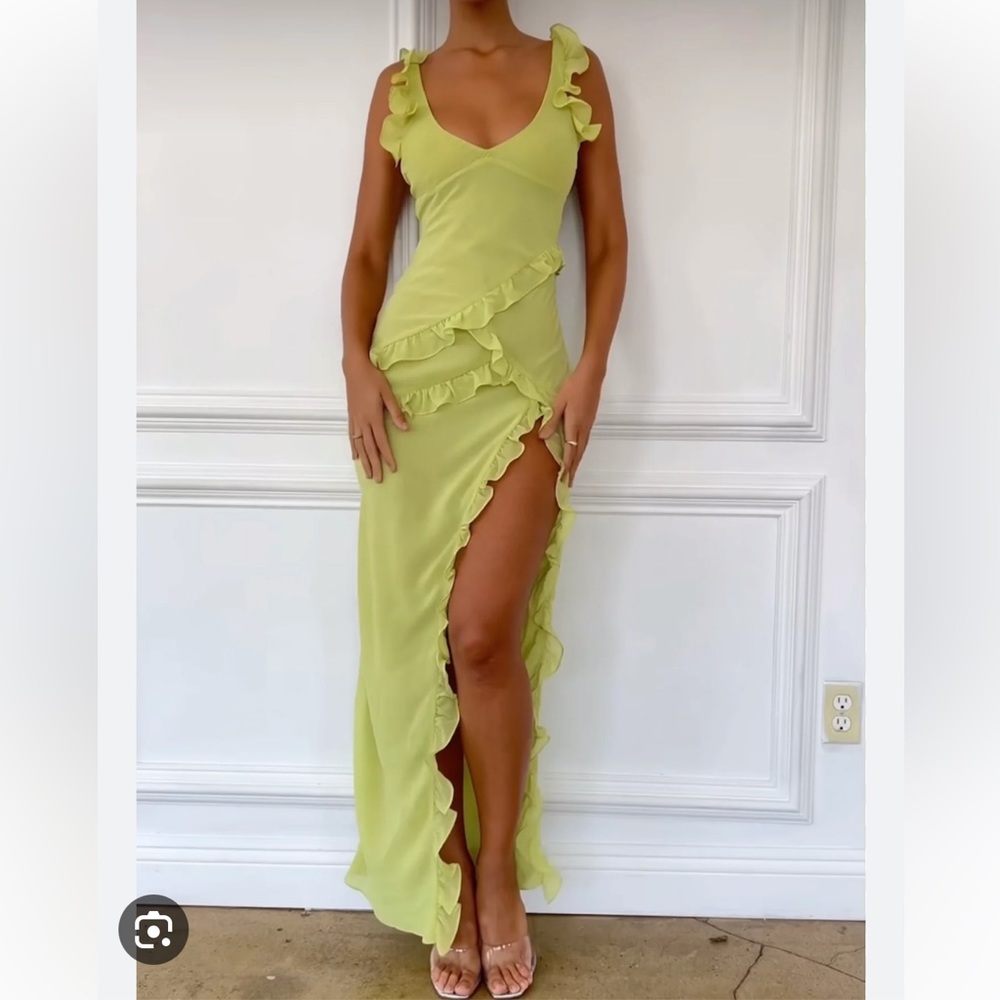 House of CB Pixi Dress Lime